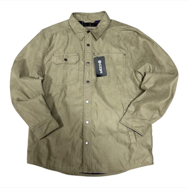  (바배) CQR 스웨이드 워크 셔츠