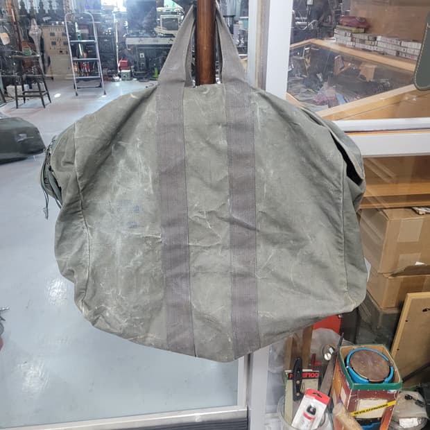 미 빈티지 캔버스 대형 공군 더플백