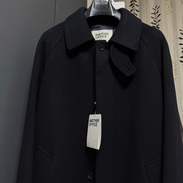 [새상품] 어나더오피스 레거시 발마칸 코트 - 3