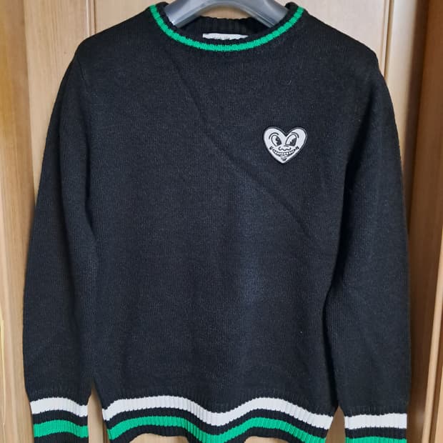 키스해링 스웨터 90