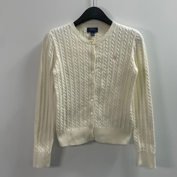 폴로 랄프로렌 걸즈 케이블 가디건 (on.497)