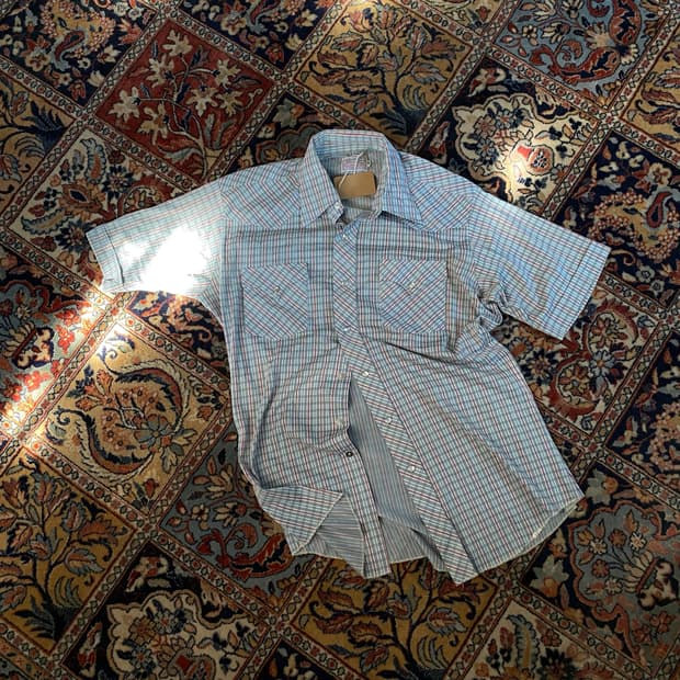 ๐H bar C western H/S shirts