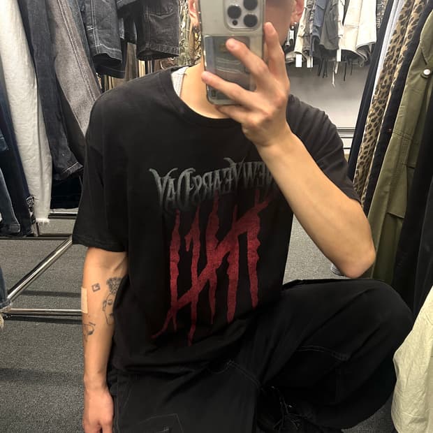 XL) New Years Day 락 밴드티 반팔티셔츠