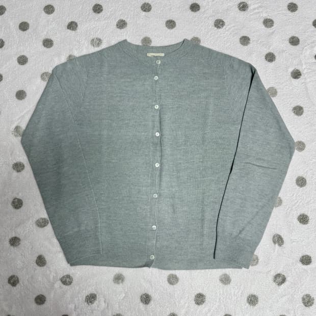 comehere 민트 홀가먼트 가디건