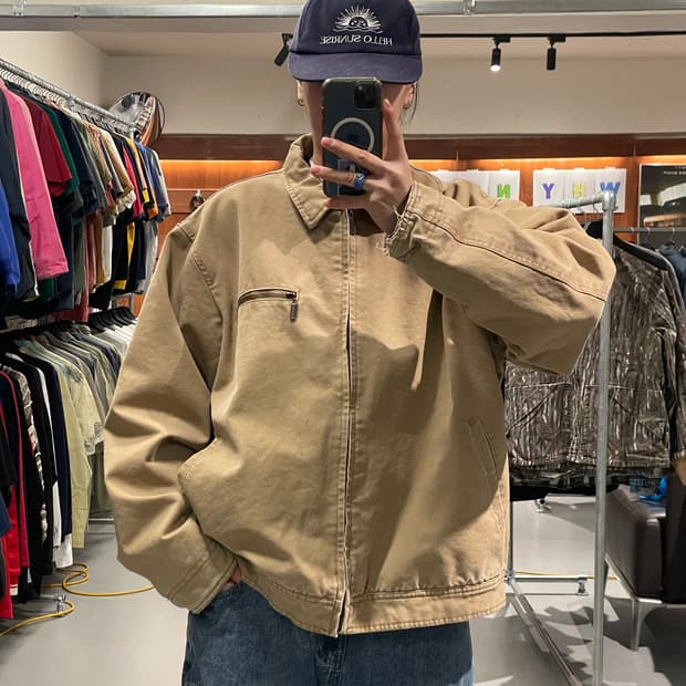 90's 빈티지 디트로이드 자켓  