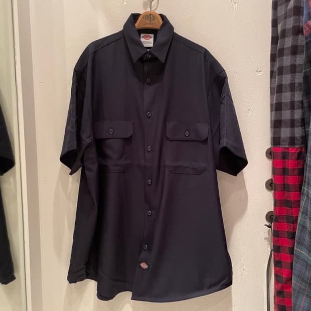 Beams boy x dickies 워크셔츠 빔즈보이 디키즈