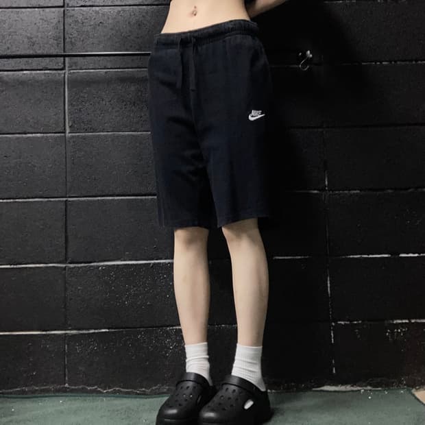 나이키 스웻 7부 팬츠