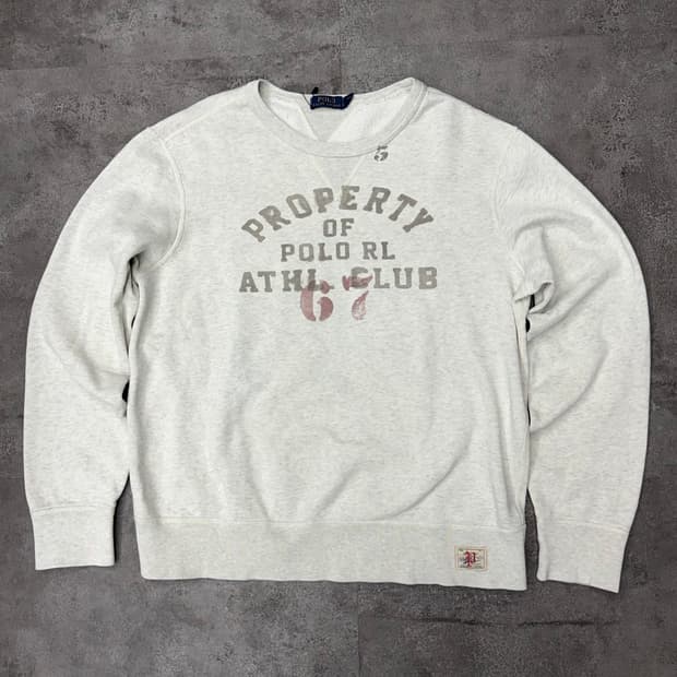 폴로 랄프로렌 스펠아웃 애슬레틱 클럽 맨투맨