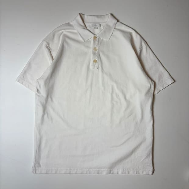 코스 COS 솔리드 반팔 카라 티셔츠 PN9212