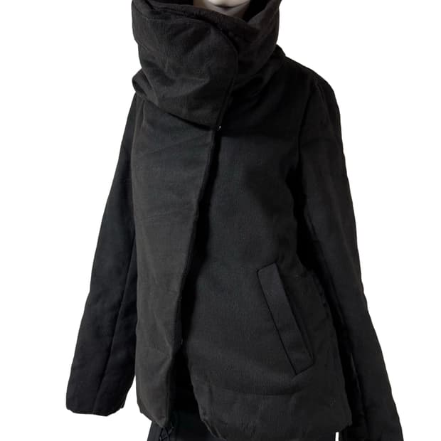 빈티지 하이넥 버튼 자켓