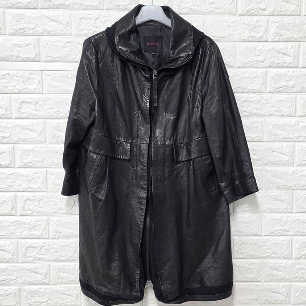 택포// in KAYLA 양가죽 자켓 코트 M