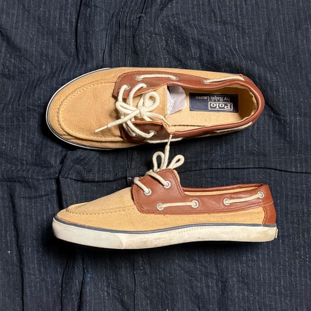 폴로 랄프로렌 랜더 보트슈즈 US5