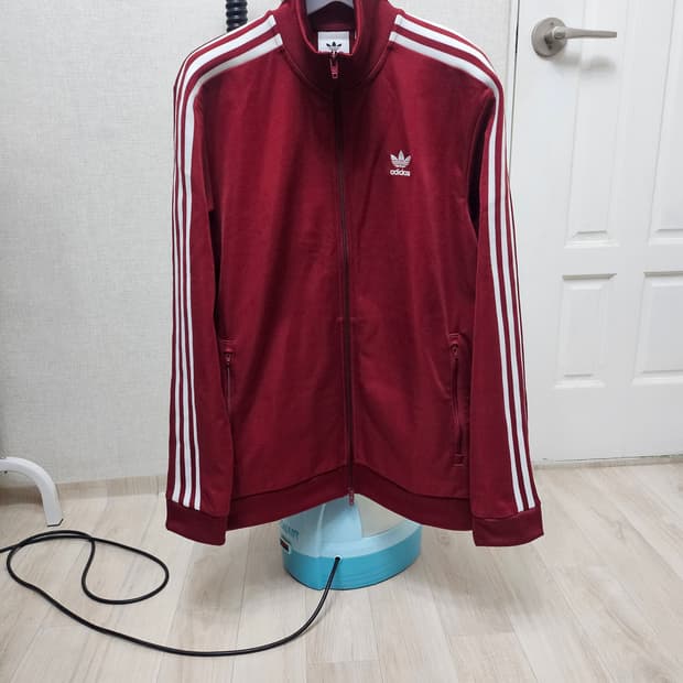(105)XL ☆우주매물☆아디다스 베켄바우어 2중지퍼[버건디] 트랙탑져지