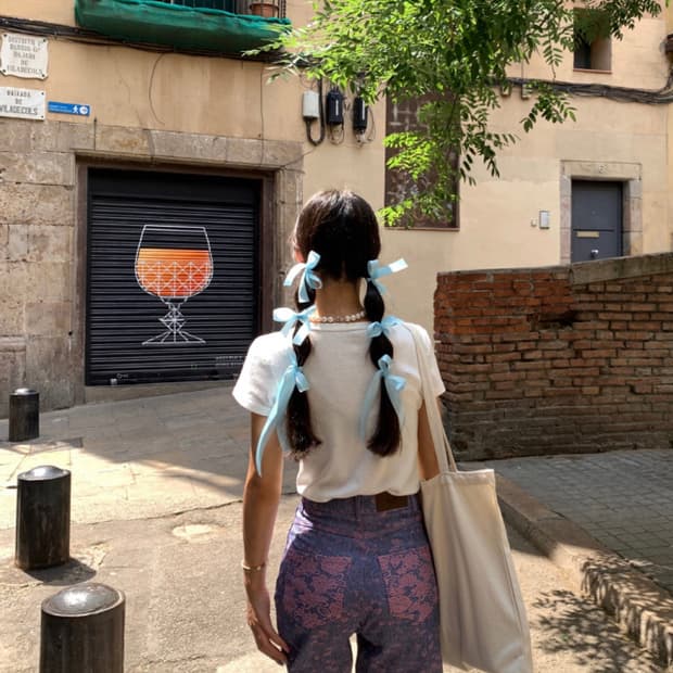 서쿠키 버듀 자가드 팬츠