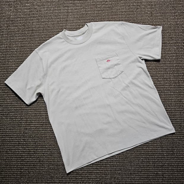 단톤(Danton) 포켓 반팔티 베이지 XL