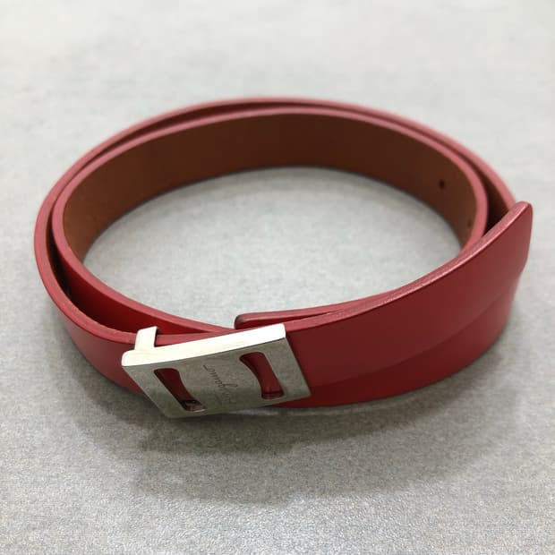 페라가모 이태리 레더 가죽 벨트 70