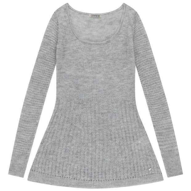 구함) 코이세이오 소프트 벨 니트 라이트그레이