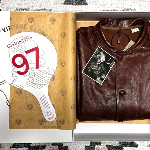 [M] LVC 아인슈타인 멘로 코삭 레더 자켓