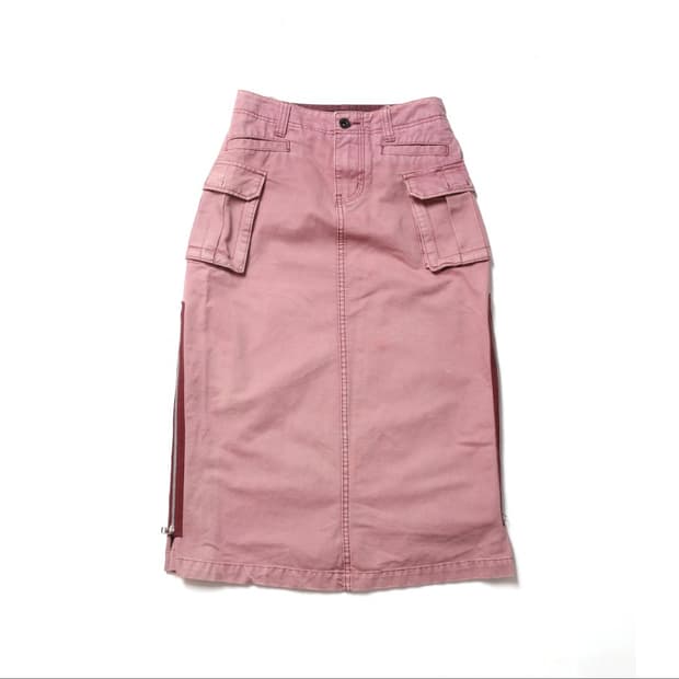 아비렉스 Avirex Side Zip Skirt 

