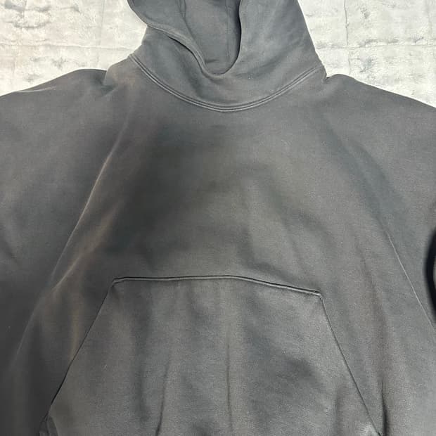 [s]이지갭 도브후드 블랙 워시드