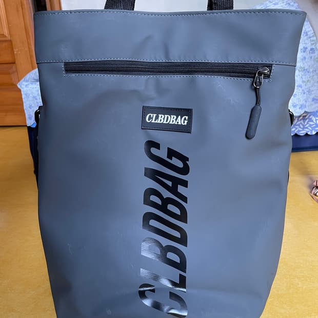 다용도 그레이 크로스백겸용 토트백