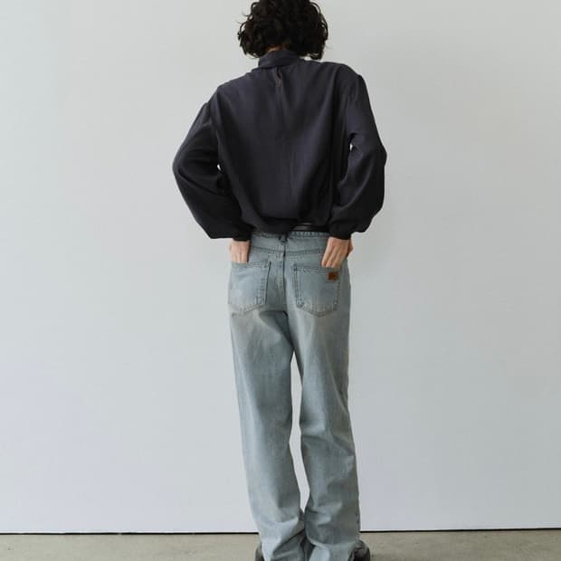 URAGO 유라고 Washed denim 워시드 루즈 데님 팬츠 청바지