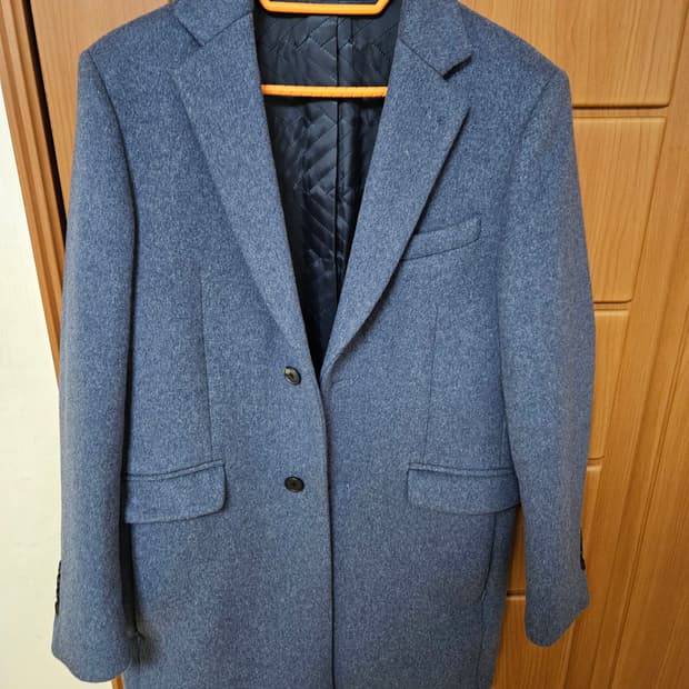 지이크 남성 블루 코트 95사이즈