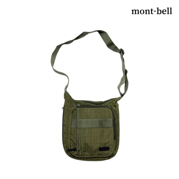 몽벨 고프코어 나일론 미니 크로스백