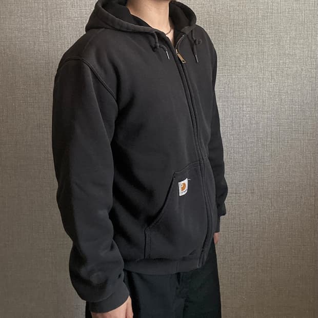 Carhartt 칼하트 오버핏 써멀 후드집업