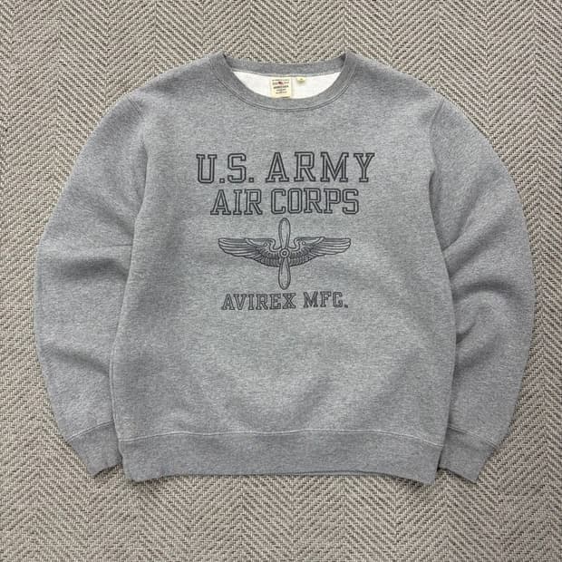 아비렉스 프린팅 스웻셔츠 v2228