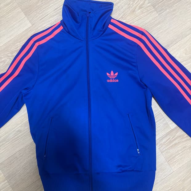 아디다스 파랑색 져지