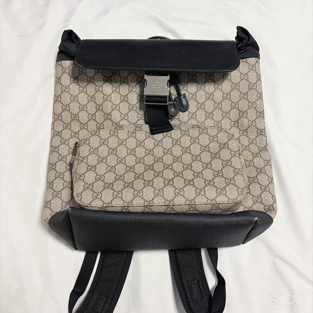 구찌 GG 로고 백팩