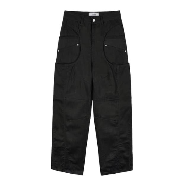 아이돈워너셀 Circle Flash Twill Pants Charcoal
