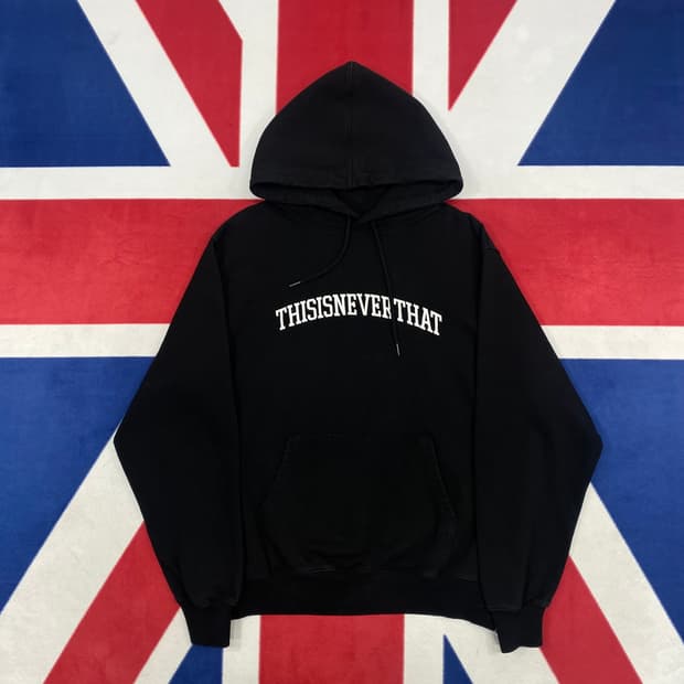 디스이즈네버댓 후드티 M 실측 L 