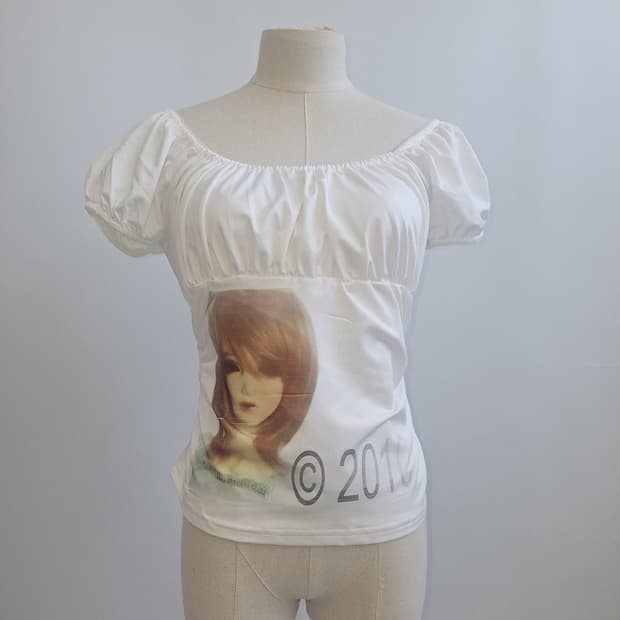 Doll era 블라우스 커스텀 y2k