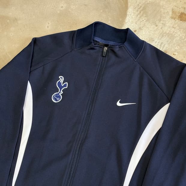 XXL 나이키 토트넘 화이트라인 네이비 트랙탑