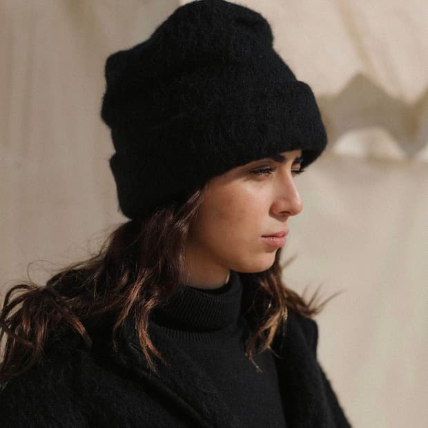 베이스레인지 25fw Ser 울 비니/블랙