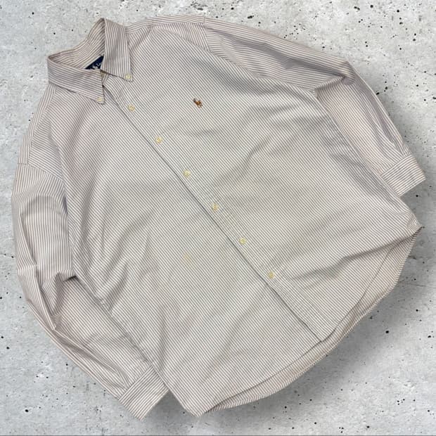 [M] 폴로 랄프로렌 스트라이프 긴팔 셔츠 B574