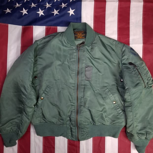 오리지날 미국제조 Weintraub Brothers민수용 MA-1항공자켓
