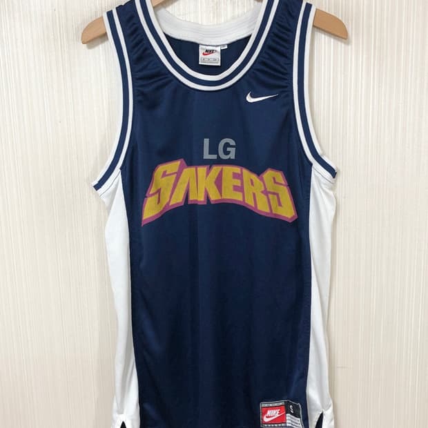 KBL 나이키 창원 LG세이커스 올드유니폼/져지 S