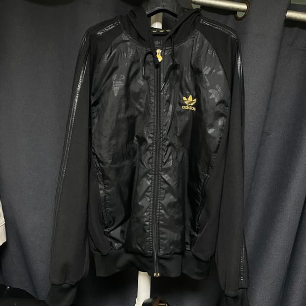 아디다스 파이어버드 후드 트랙탑 져지 105