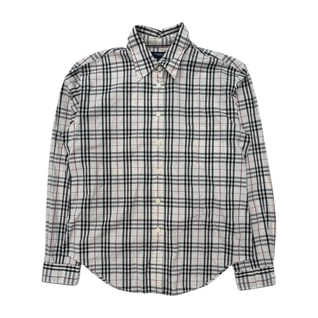 버버리 런던 클래식 체크 코튼 셔츠