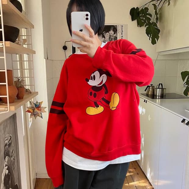 디즈니 스웻셔츠 (Man XL) AA1033