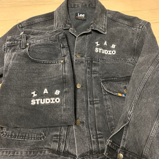 아이앱 데님 셋업 M / 28