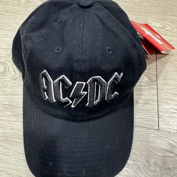 아메리칸 니들 AC/DC 블랙 볼캡 모자