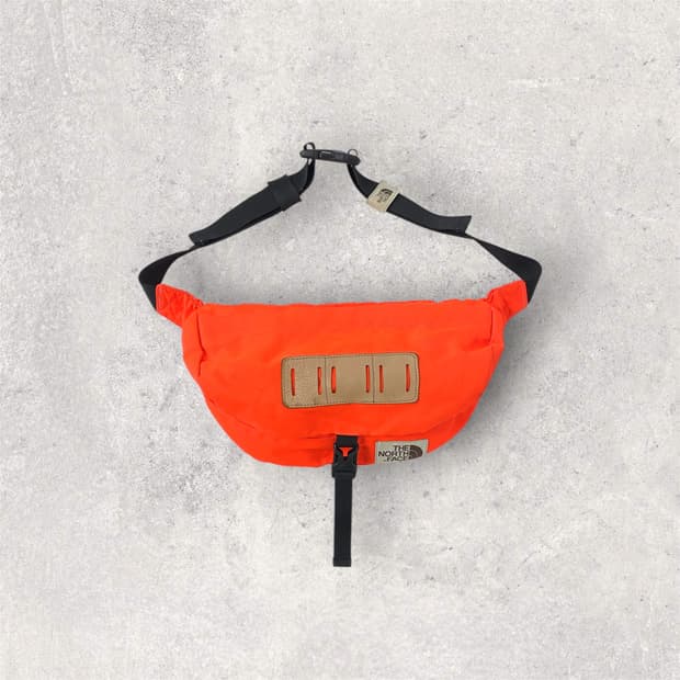 노스페이스 형광 오렌지 힙색 (B307)