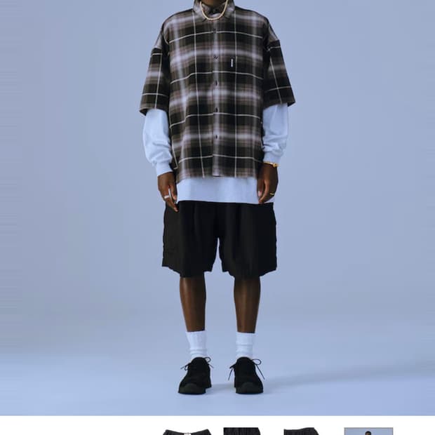 Cootie back satin fit cargo easy shorts