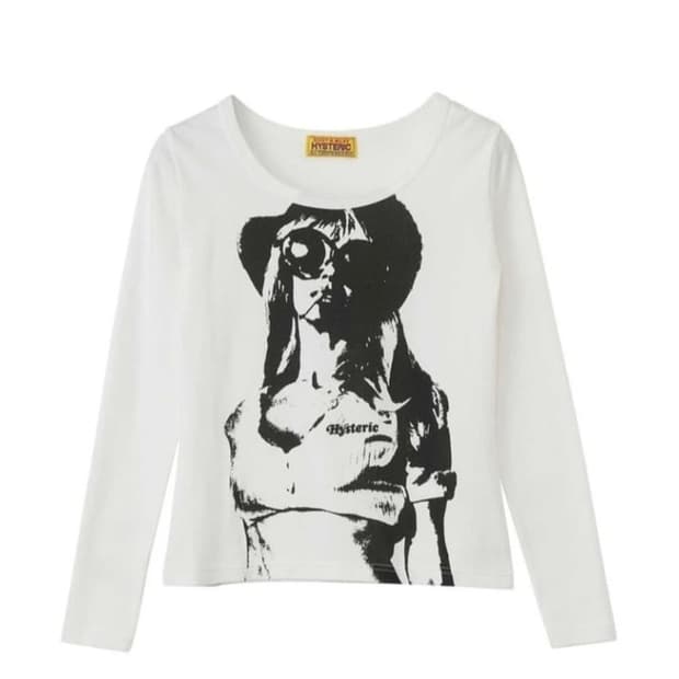 구매글) hysteric glamour 색 화이트 블랙 상관없이 구매해요