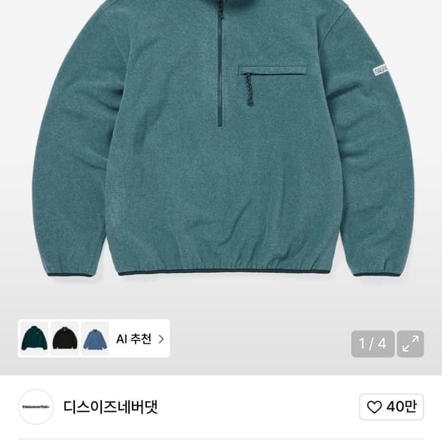 디스이즈네버댓 플리스