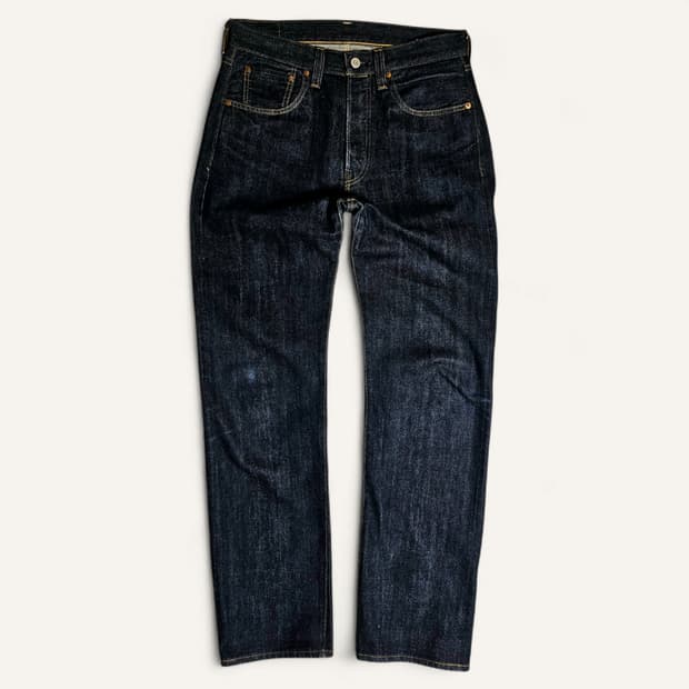 [30X32][리바이스LVC]1947 501XX® 린스드 셀비지 데님